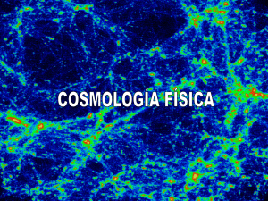 Cosmología. Teorías cosmológicas