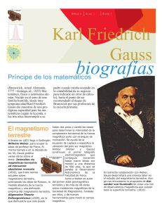 Gauss Karl Friedrich - División de Ciencias Básicas