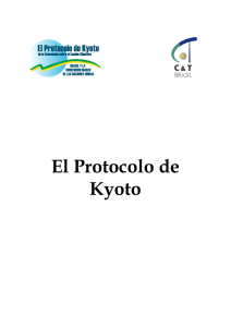 El Protocolo de Kyoto