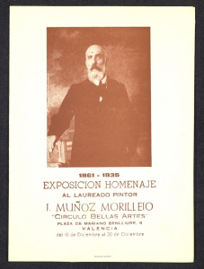 Exposición homenaje al laureado pintor J. Muñoz Morillejo