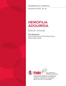 hemofilia adquirida