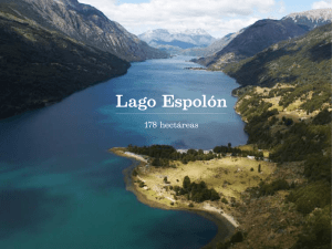 Lago Espolón - Patagonia Sur