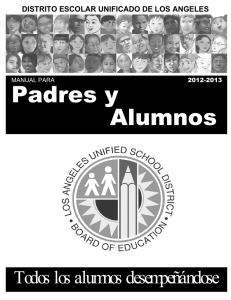 Padres y Alumnos - Los Angeles Unified School District