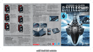 JUEGOS HASBRO - Battleship Electrónico Instructions