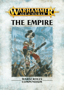 the empire - Games Workshop