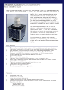 bxl120-hi • linterna solar compacta de leds de alta intensidad