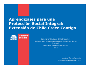 Aprendizajes para una Protección Social Integral