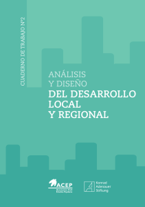 Análisis y Diseño del Desarrollo Local y Regional