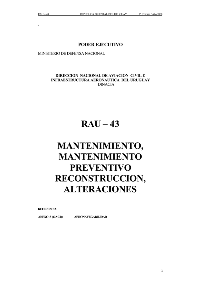 Rau Mantenimiento Mantenimiento Preventivo