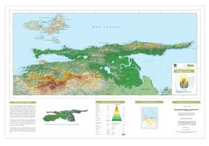 Estado Sucre Mapa Físico - Instituto Geográfico de Venezuela