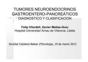 tumores neuroendocrinos gastroentero