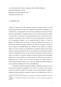 Usucapión contra tabulas, por Encarna Roca, España - IPRA