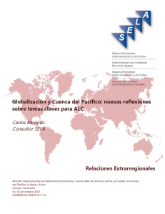 Globalización y Cuenca del Pacífico: nuevas reflexiones sobre