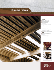 Catálogo Sistema PRECAS