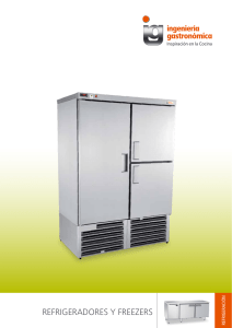 refrigeradores y freezers - Ingenieria Gastronomica SA