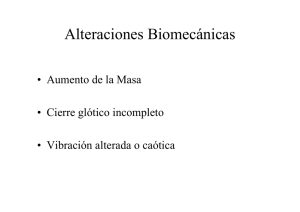 Alteraciones Biomecánicas