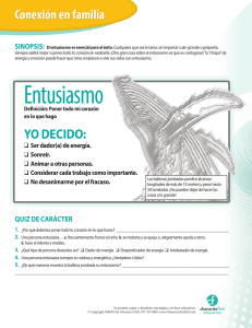 Entusiasmo - Character First Education