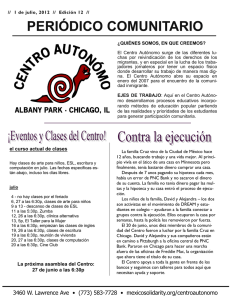 PERIÓDICO COMUNITARIO - Mexico Solidarity Network