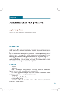 Pericarditis en la edad pediátrica