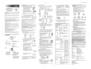 HEM-6111 - Manual de instrucciones