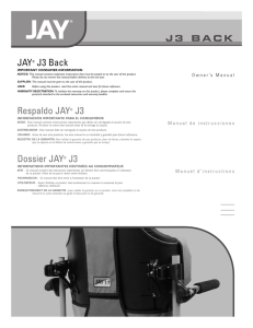 JAY® J3 Back - Sunrise Medical