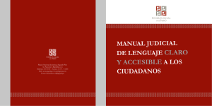 manual judicial de lenguaje claro y accesible a los ciudadanos