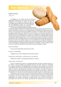 Pan blanco - FEN. Fundación Española de la Nutrición