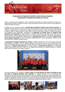 Campeonato de España de Duatlón contrarreloj por equipos y