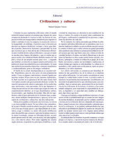 Civilizaciones y culturas - E-journal