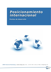 PDF del Posicionamiento internacional