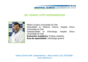 dr. mario luppi norambuena - Hospital Clínico Universidad de Chile