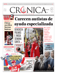 Carecen autistas de ayuda especializada (La Crónica Jalisco)