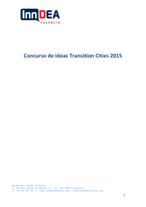 Concurso de Ideas Transition Cities 2015