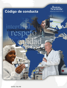 Código de conducta - Boston Scientific