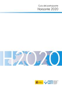 Guía del participante - Horizonte 2020
