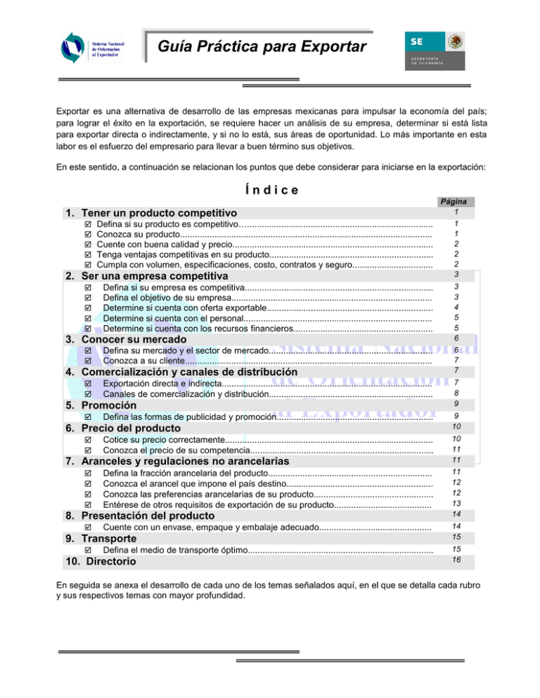 Guía Práctica para Exportar