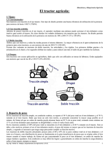 El tractor agrícola - Mecánica y Maquinarias Agrícolas