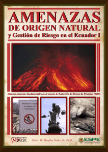 Amenazas de Origen Natural - GEO1