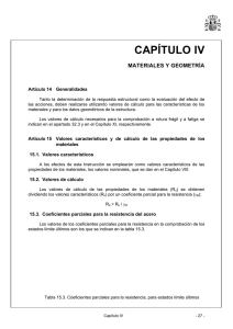 CAPÍTULO IV - Instrucción de Acero Estructural (EAE)