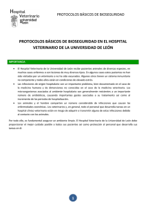 PROTOCOLOS BÁSICOS DE BIOSEGURIDAD EN EL HOSPITAL