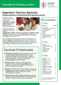 Ingeniero Tecnico Agricola - Universidad Católica de Ávila