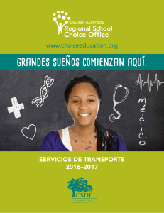 servicios de transporte 2016-2017 - Regional School Choice Office