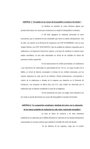 CAPITULO 1:" El análisis de las causas del desequilibrio económico