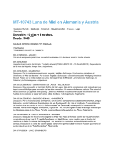 MT-10743 Luna de Miel en Alemania y Austria