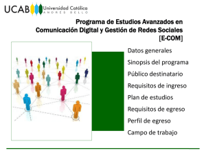 Gestión de la Comunicación Digital y Redes Sociales
