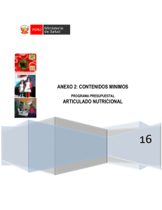 ANEXO 2: CONTENIDOS MINIMOS ARTICULADO NUTRICIONAL