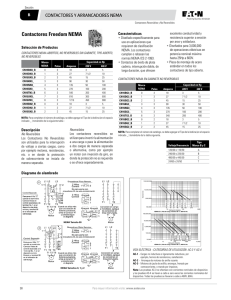 Contactores y Arrancadores NEMA