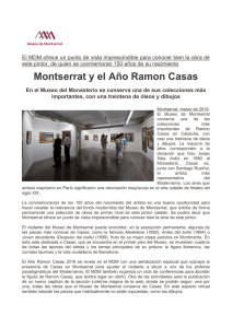 Montserrat y el Año Ramon Casas
