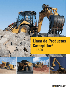 Línea de Productos Caterpillar