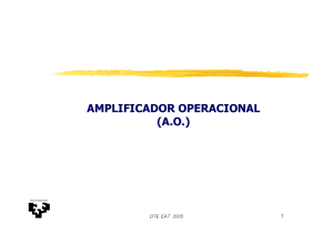 AMPLIFICADOR OPERACIONAL (A.O.)